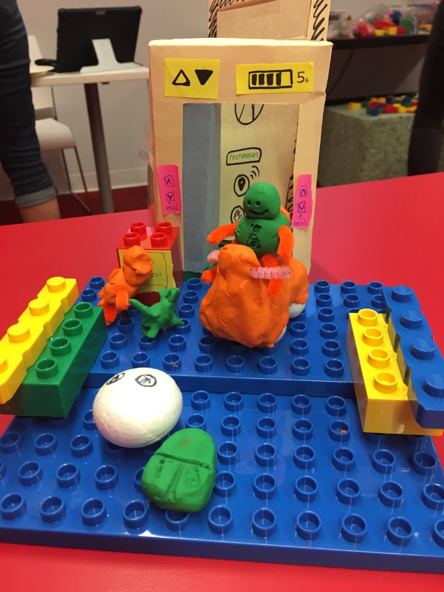 "Assorted Barrier Busters" group's prototype